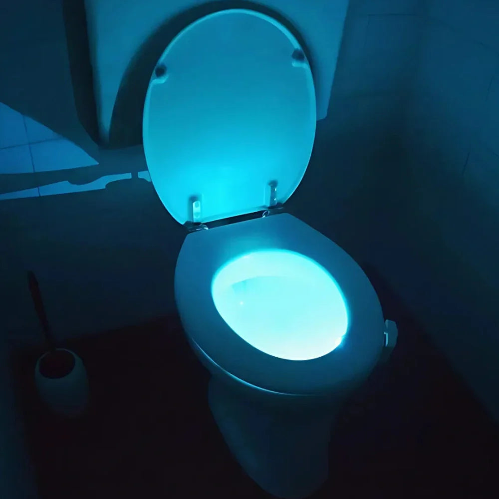 Automatisk LED Natlys til Toilet med Bevægelsessensor