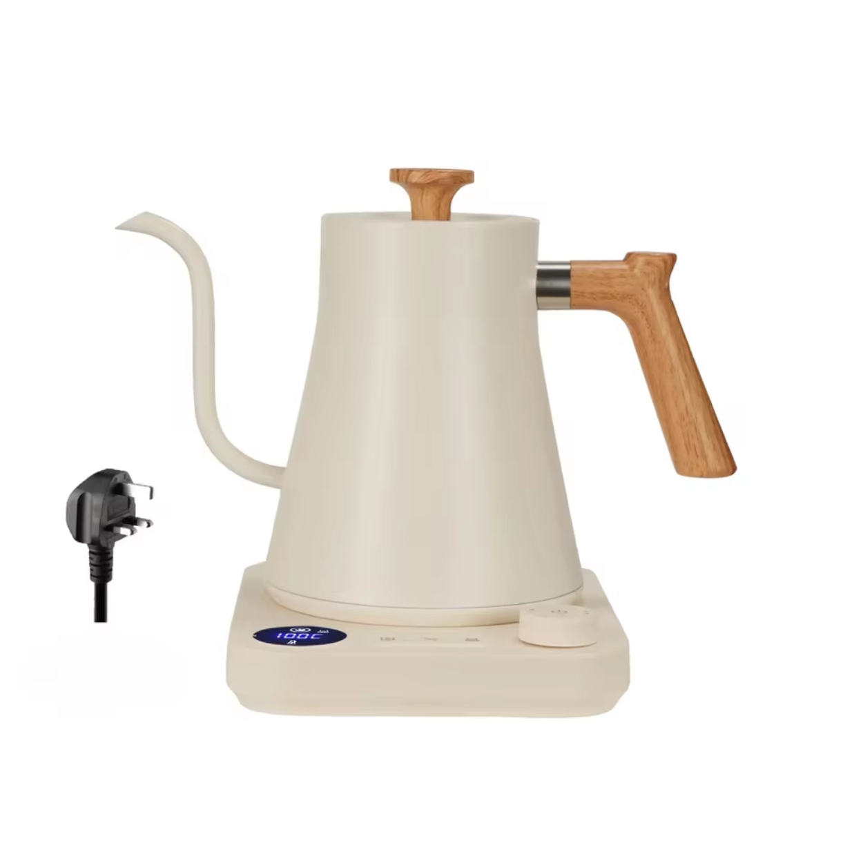 Elegant vattenkokare på 900 ml med precisionskontroll
