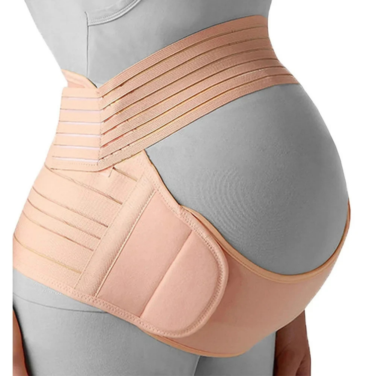 Flexibelt 3-i-1 Graviditetsbälte för Komfort och Stöd