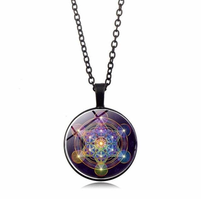 Metatrons Kub Chakra Hängsmycke