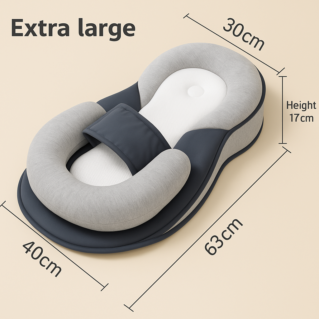 Ergonomisk Babykilkudde med Antirefluxstöd