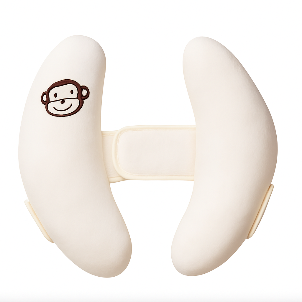 Ergonomisk Bananpude til Børn – Blød Støtte og Tryghed