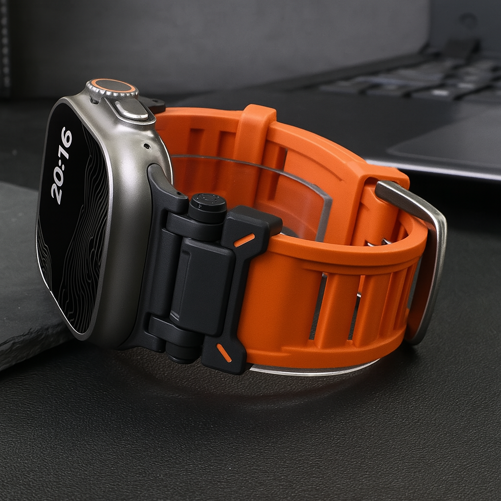 3D Silikone Urrem til Apple Watch – Komfort & Stil