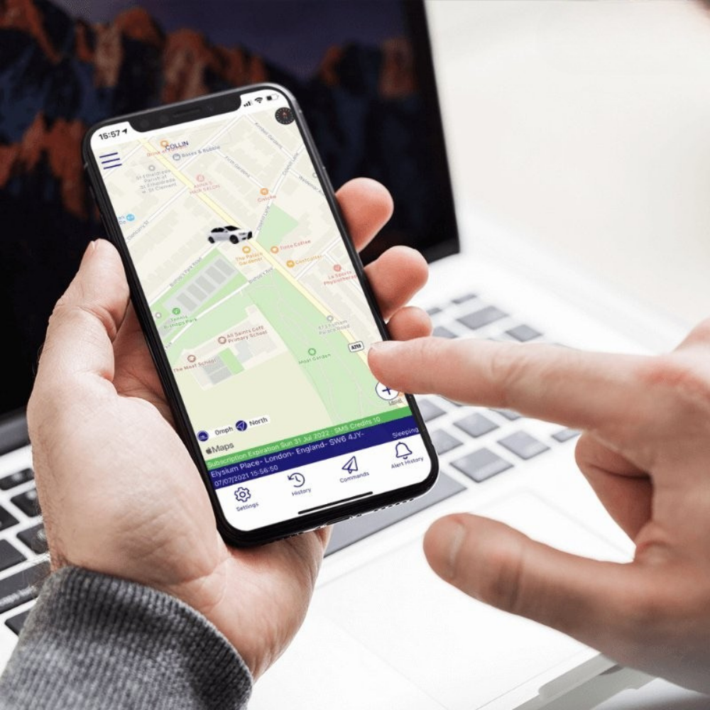 Vandtæt GPS Tracker til Bil - Real-tid Overvågning & Alarmer