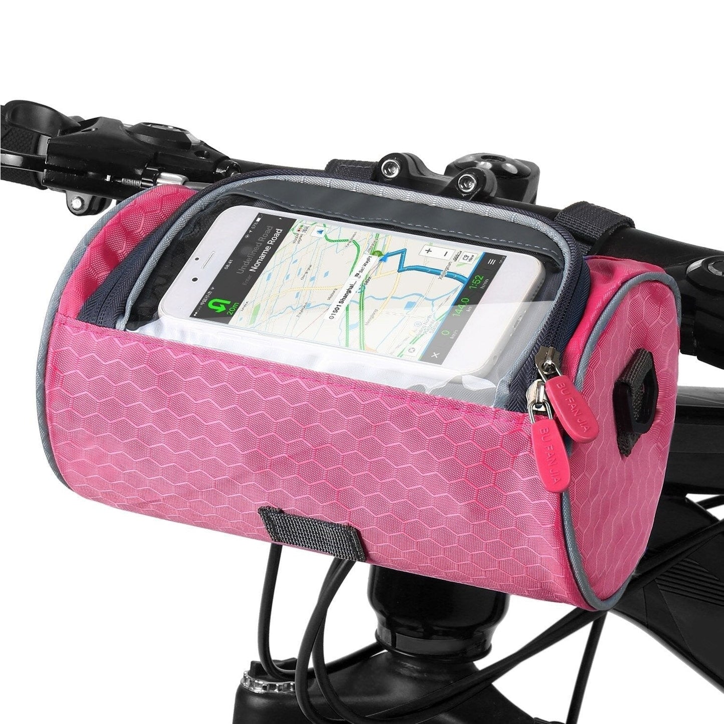 Vandtæt cykeltaske med touchscreen til sikker navigation