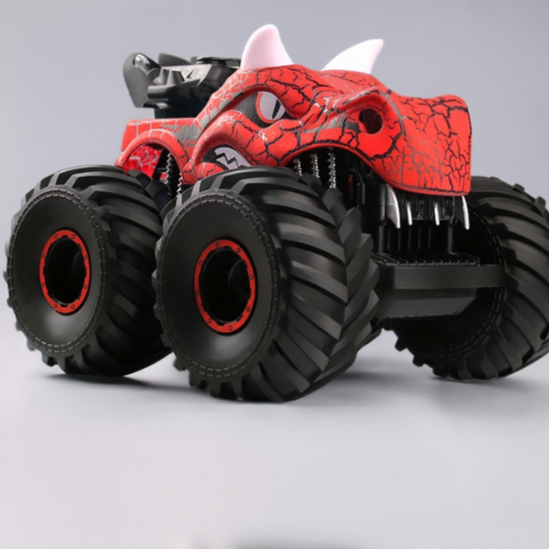 Radiostyrd Monstertruck med LED-lampor och Rök