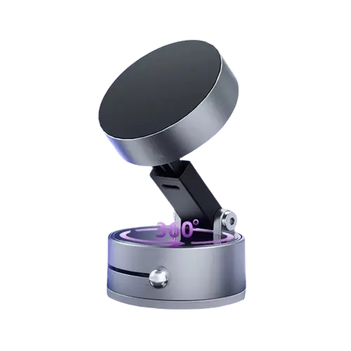 Magnetisk Mobilholder med Vakuum - Sikkerhed & Komfort i Bil