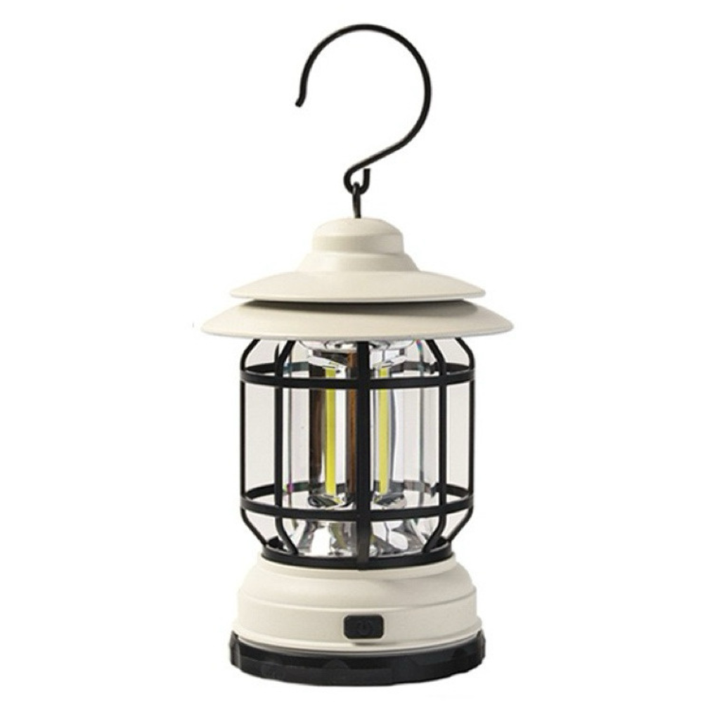 Retro Campinglampe med 360° LED og Magnetisk Montering