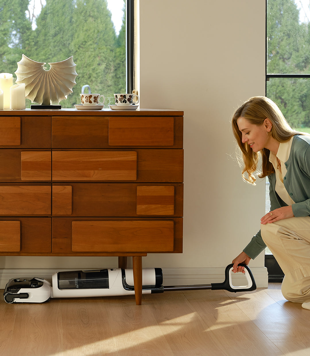 Fugtvacuum og tørresuger | Tineco FLOOR ONE Stretch S6 med smart rengøring