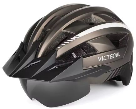 Cykelhjelm | Letvægtsdesign med integreret LED-baglys og optimal sikkerhed for mænd og kvinder