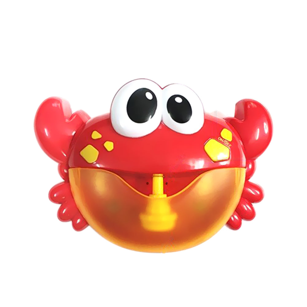 Färgrik Krabbbadleksak - Skapa Bubblor och Glädje i Badet