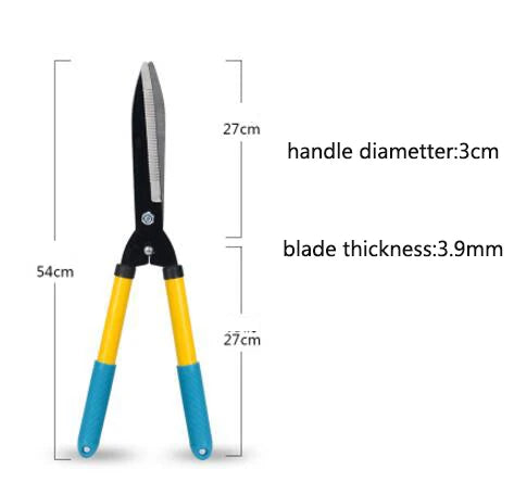 Ergonomisk Langstiel-Gartenschneider, robust til Frugt & Hække