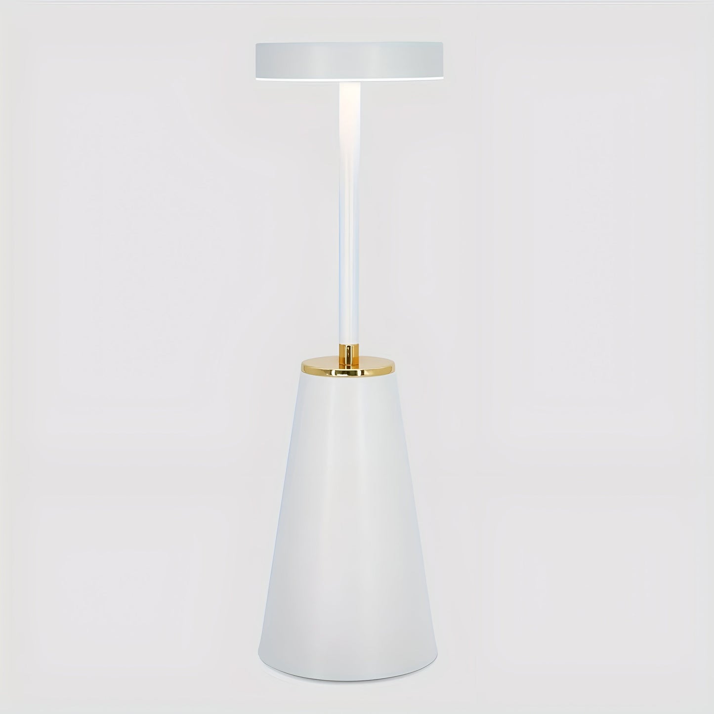 Trådløs LED Bordlampe med Justerbar Lysstyrke og Design
