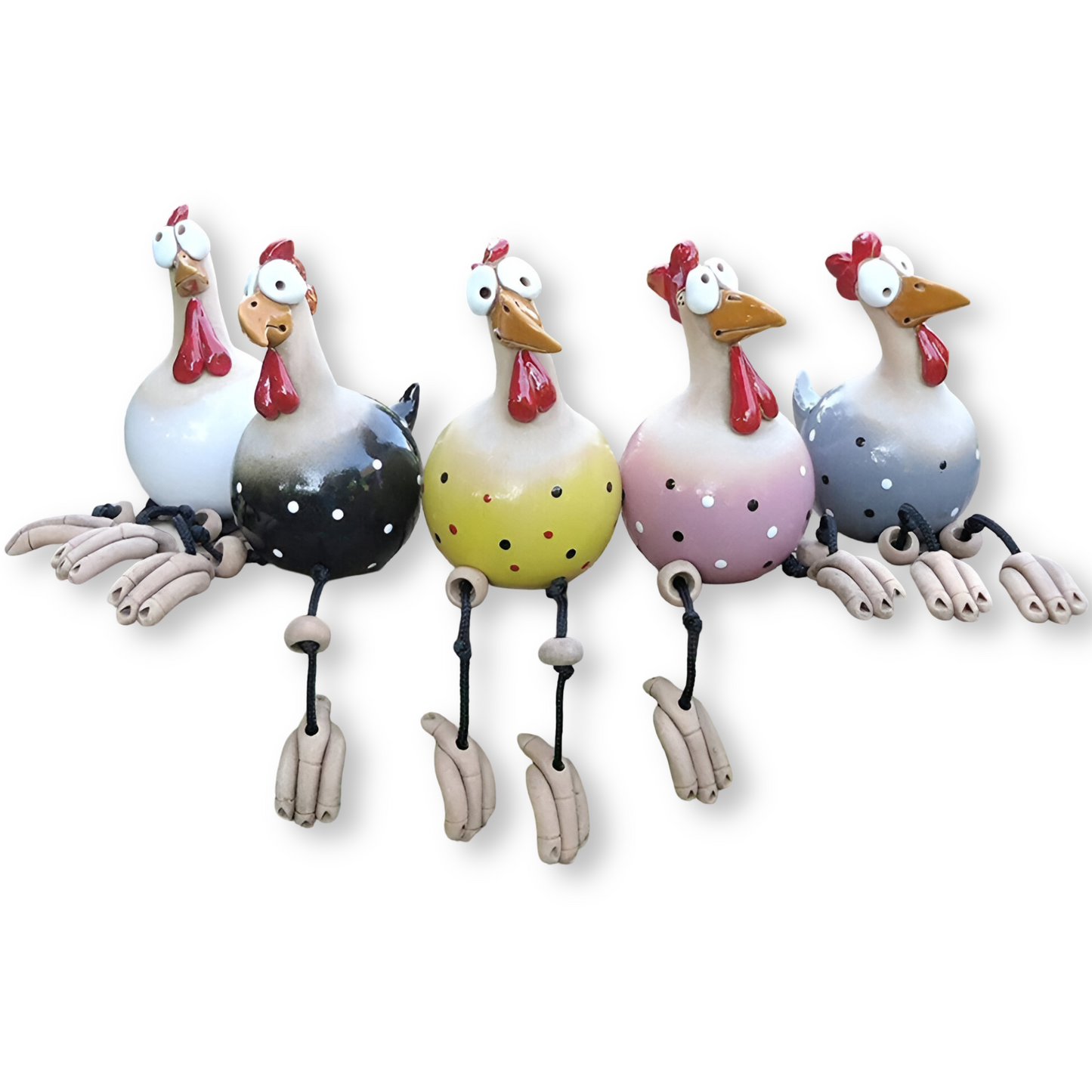 Legesyg Gallo Statue - Vejrbestandig Resin Havepynt