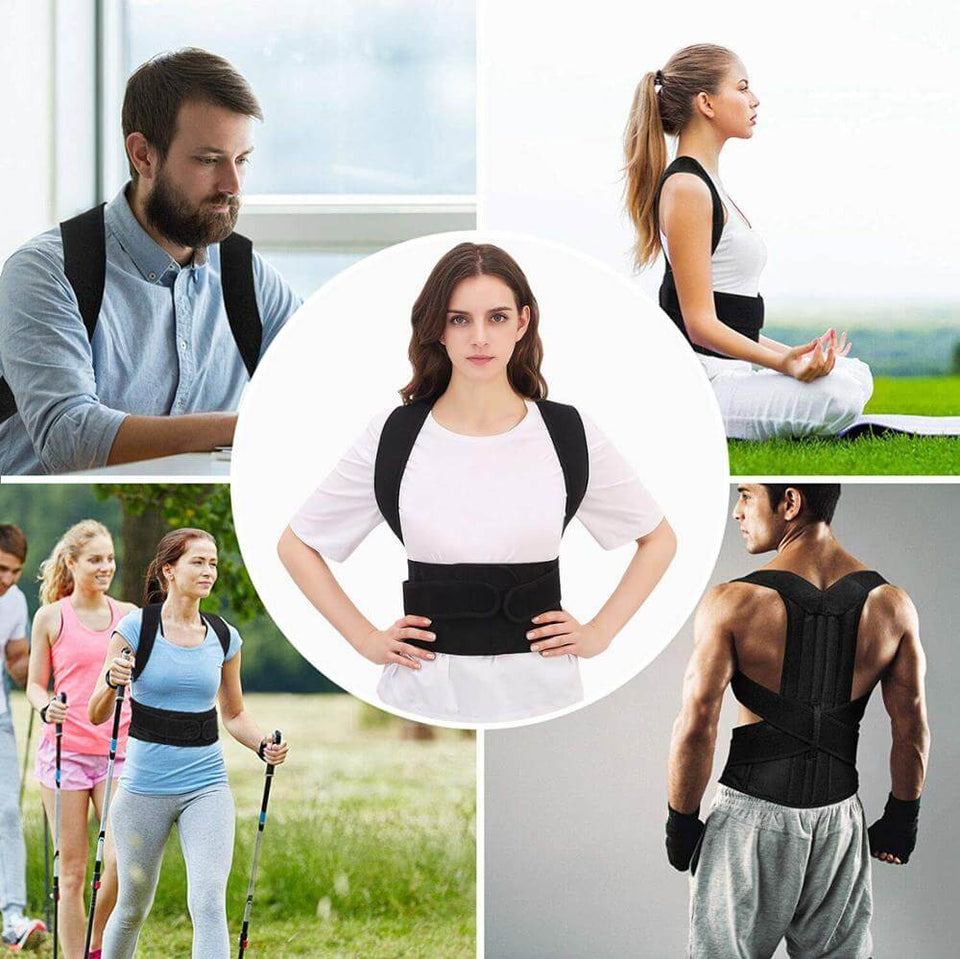 Ergonomisk Støttevest med Justerbare Stropper til Daglig Komfort