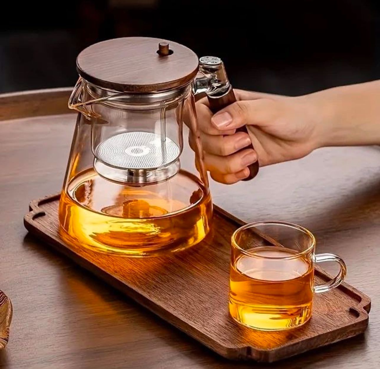 Tekanna i glas från Zentronix