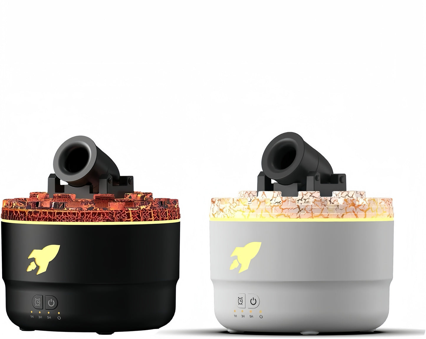 Aromadiffuser med lyskilde til afslapning i hjemmet