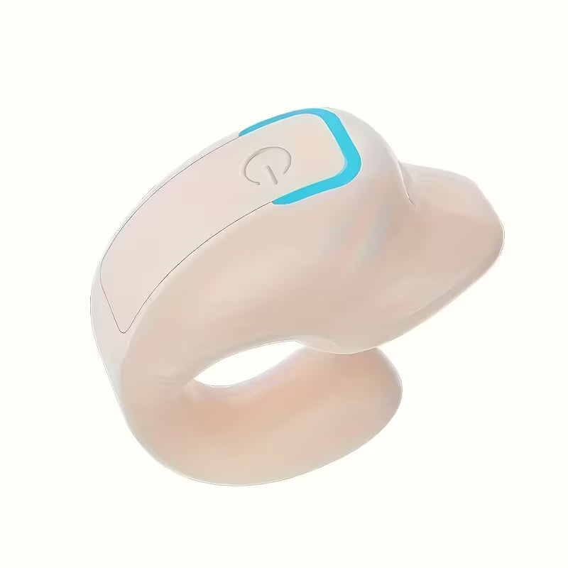 Bluetooth Clip-On Høretelefoner | Open-Ear Høretelefoner med Bluetooth 5.3, En-Knaps Betjening og Komfortabel Pasform