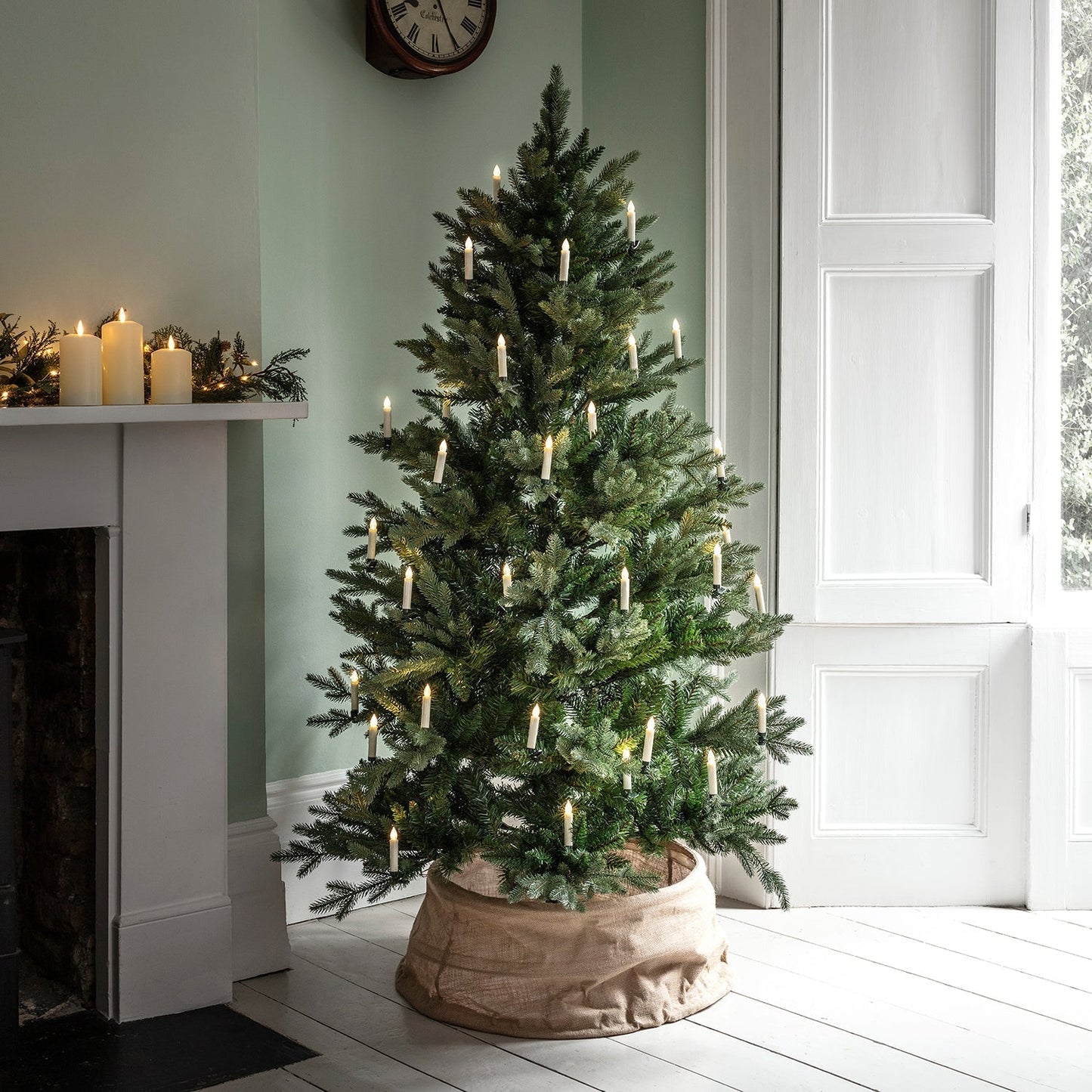 Sikre LED-julelys uden ledninger - 20 stk.