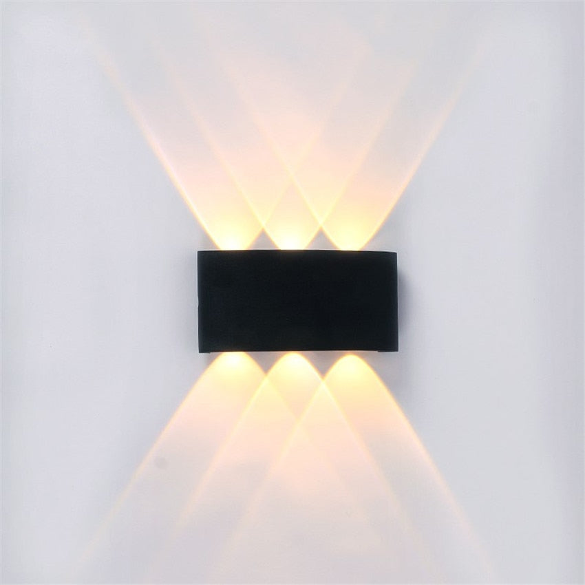 Fukttät Vägglampa med Energibesparing
