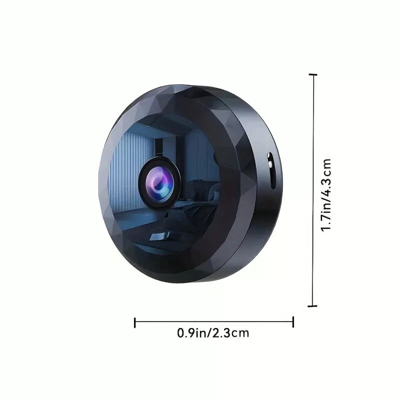 Magnetisk Mini WiFi Overvågningskamera – 1080P HD med Natsyn & Bevægelsessensor