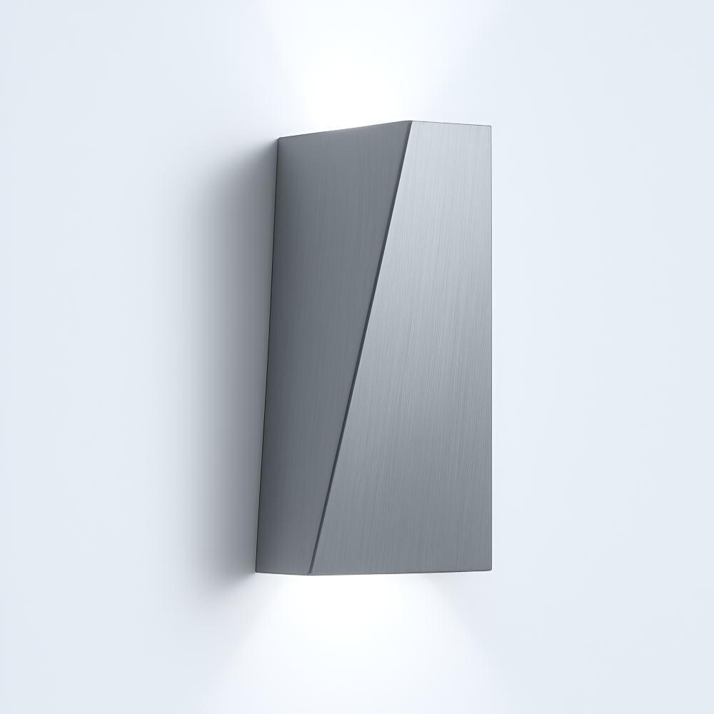 Elegant LED-vägglampa – minimalistisk design med upp- och nedljus