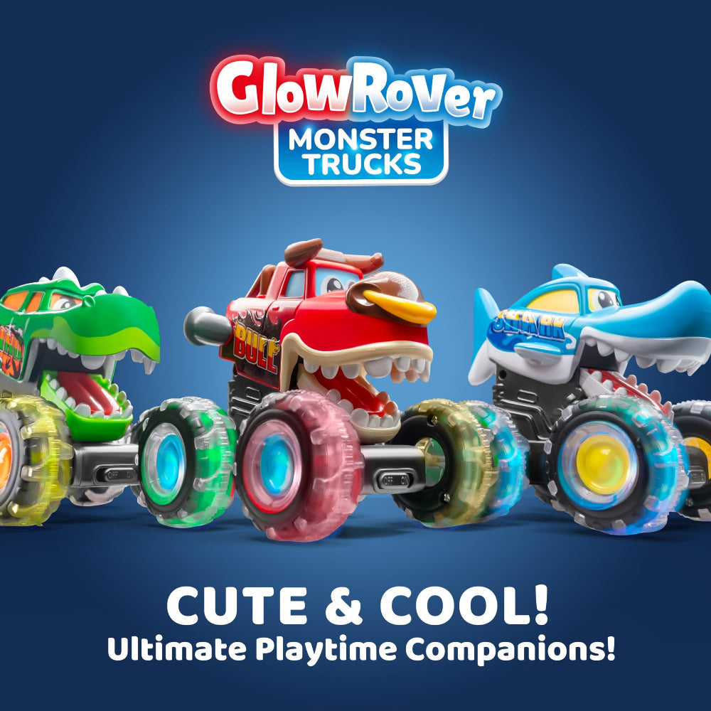 Lyse biler legetøj til børn og småbørn – Monster Truck design