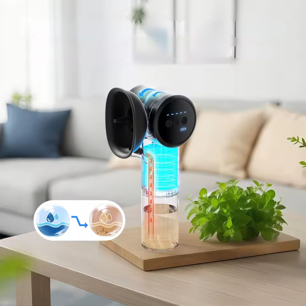 Elektrisk Ørrenser med Varmt Vand og Luftspray