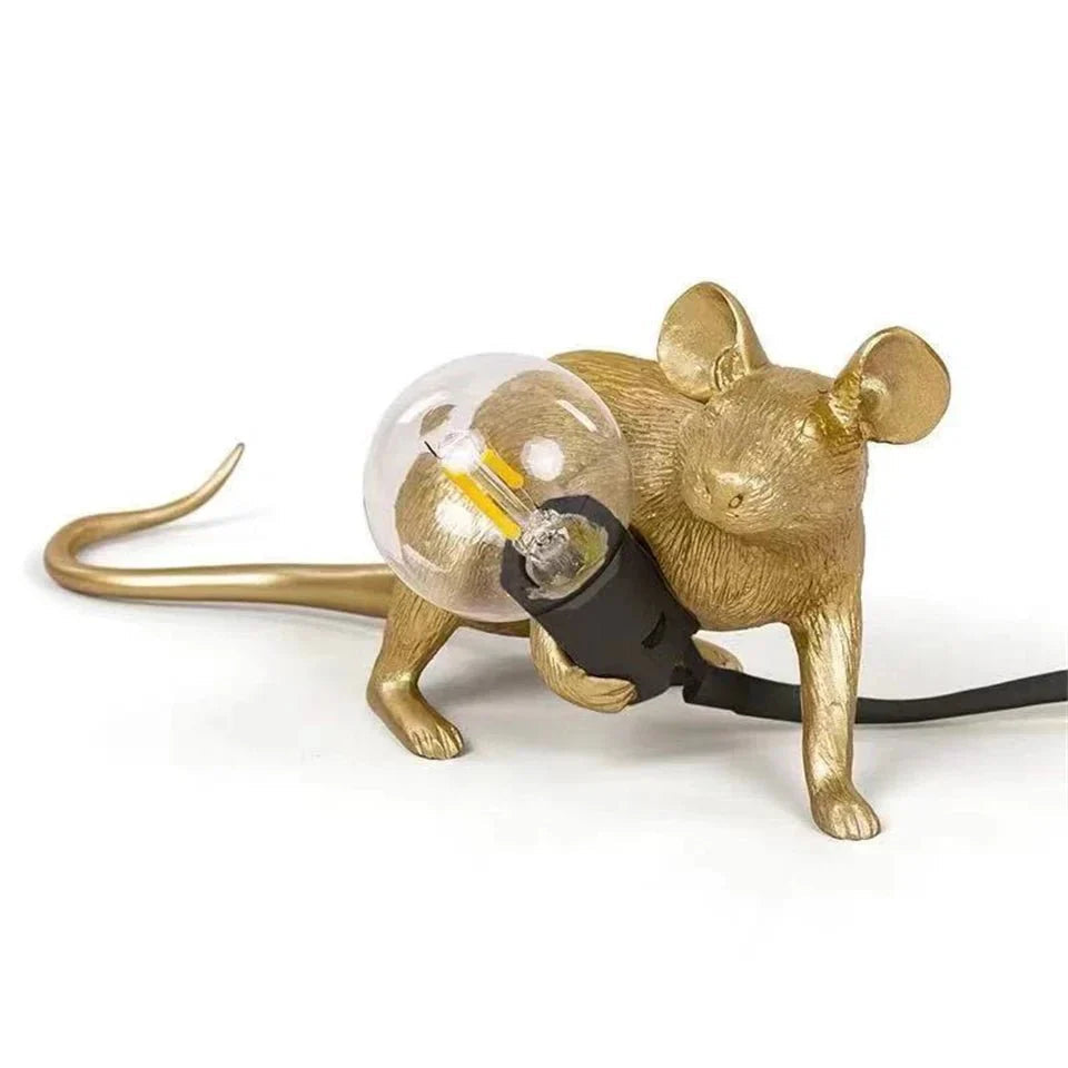 Charmerende Musebordlampe – Skab Hygge med Stil