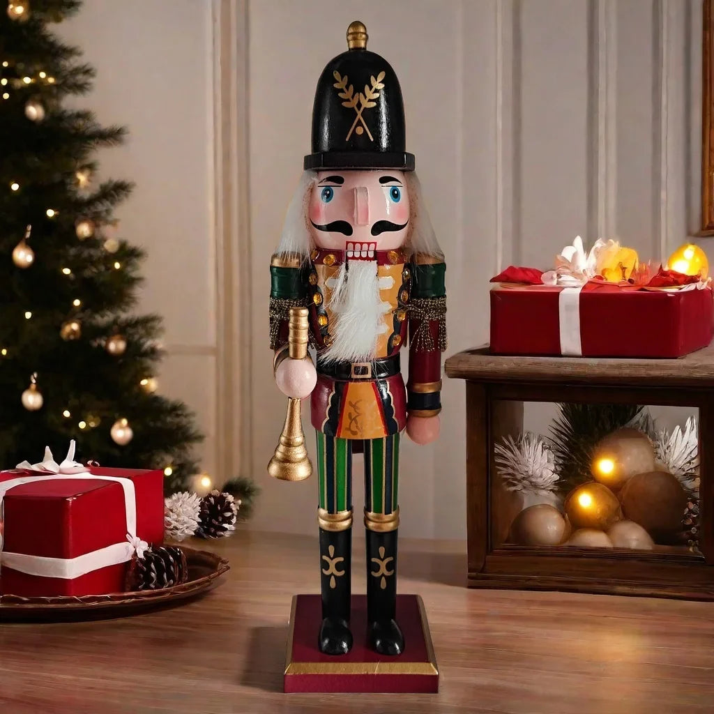 Klassisk Nötknäpparfigur i Resin för Julmys