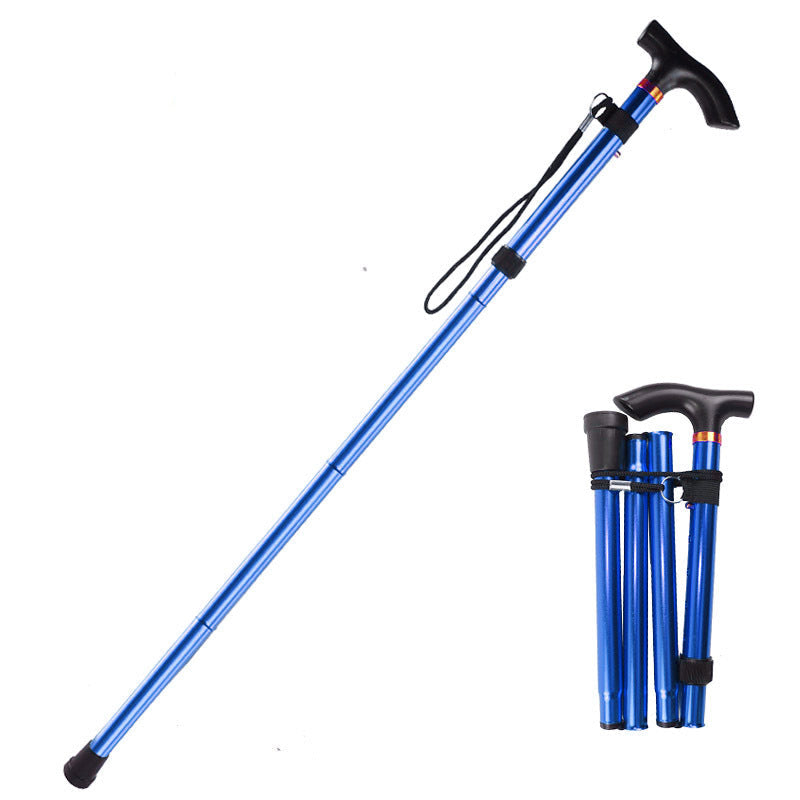 Foldbar Ergonomisk Støttestok med Justerbar Komfort