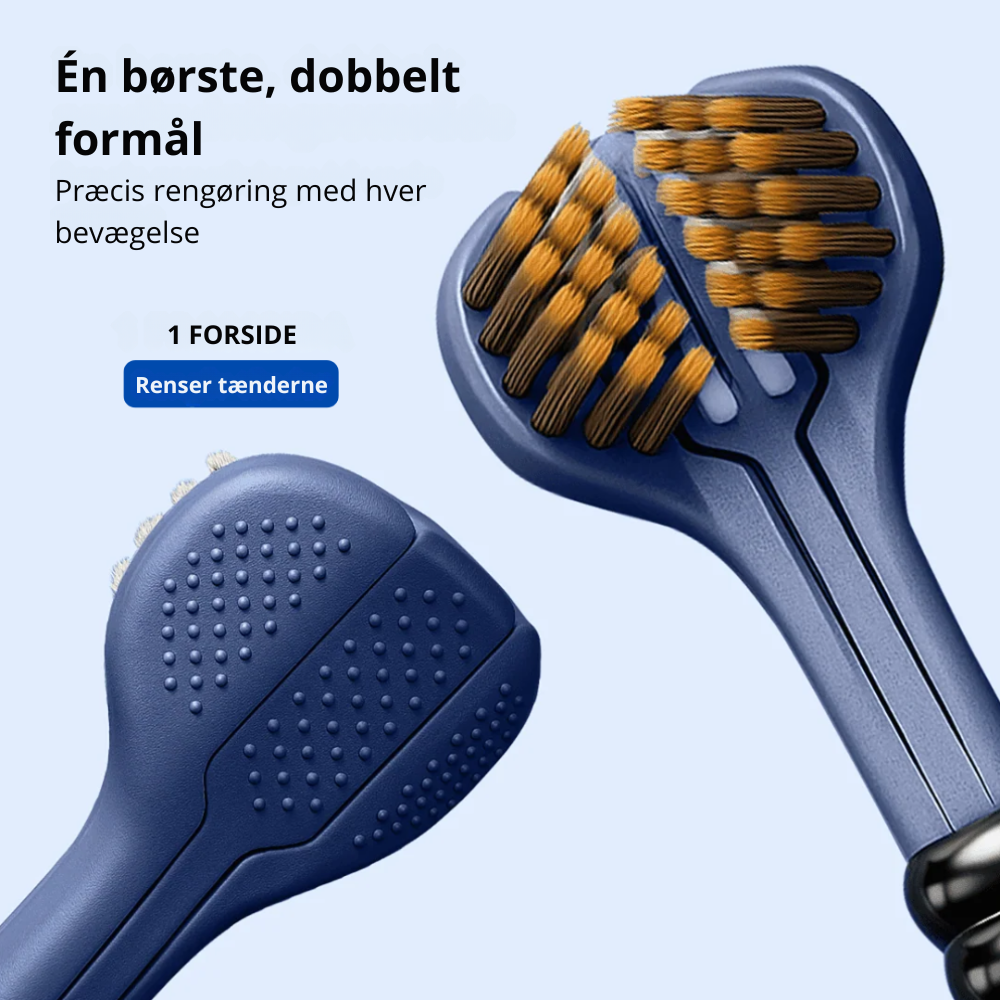 Effektiv 3D Tandbørste: Hurtigere og Skånsom Tandpleje