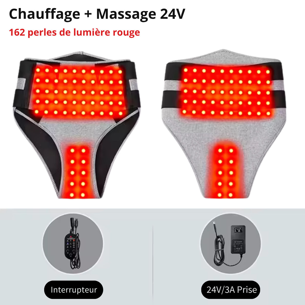 Opvarmede Bukser med Massagefunktion til Alle
