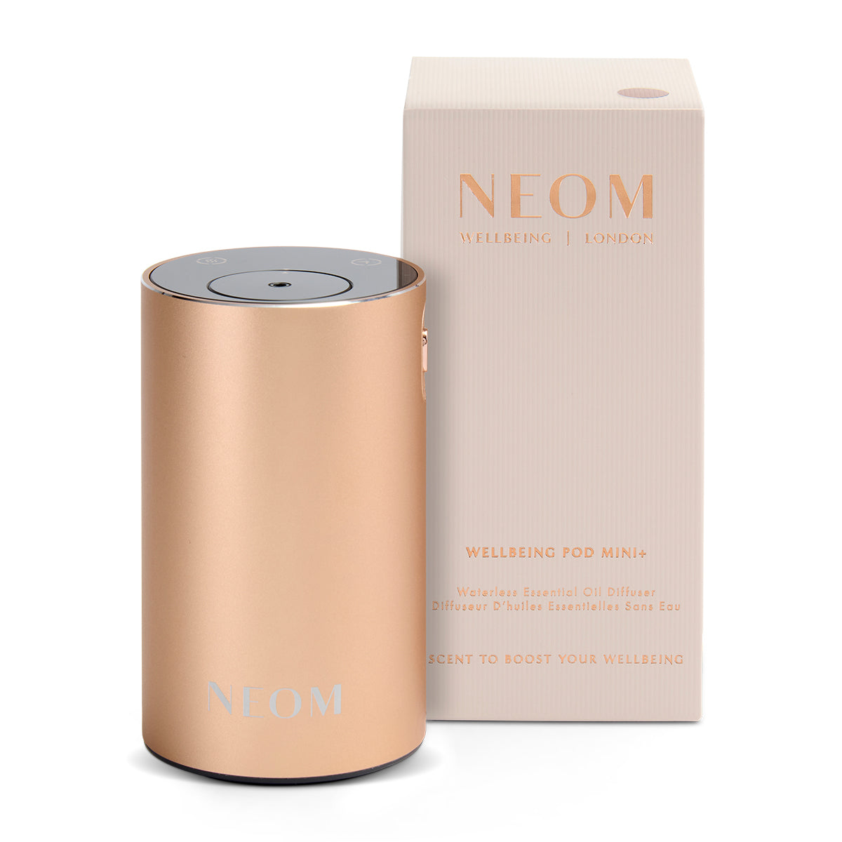 Aroma Diffuser uden vand til essentielle olier med genopladeligt batteri og justerbar duftstyrke