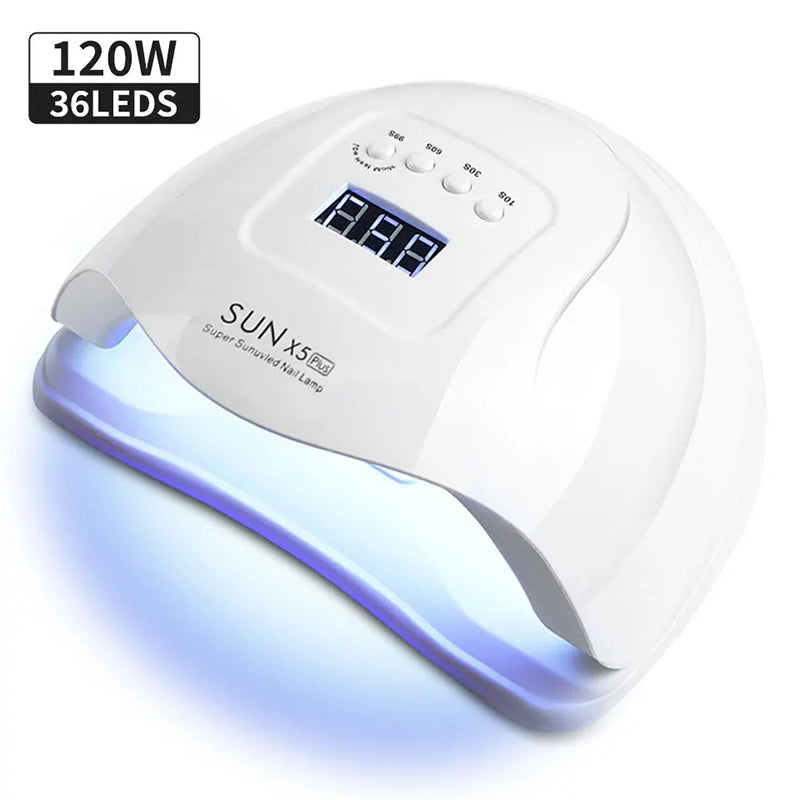 UV Negletørrer med 36 LED og Justerbare Timere - Hurtig Resultat