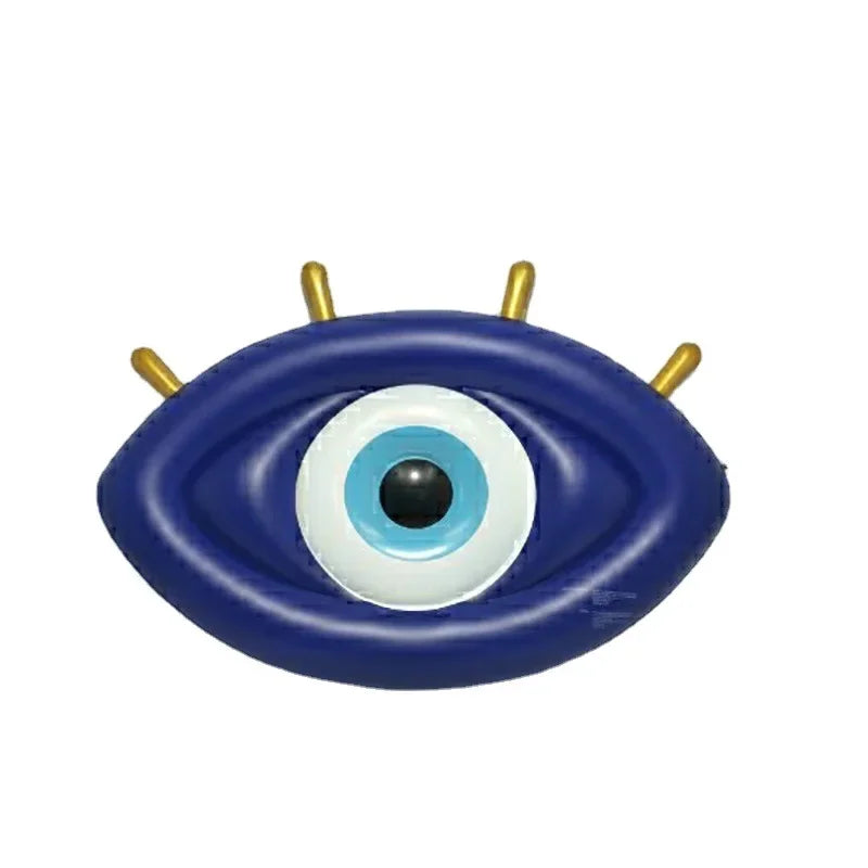 Gigantisk Uppblåsbar Ögonfrans – Unik Lekmatta för Sommarunderhållning