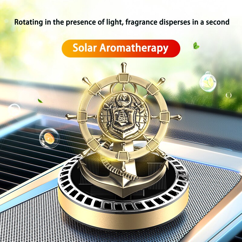 Auto Aroma Solenergi Vindmølle Luftfrisker