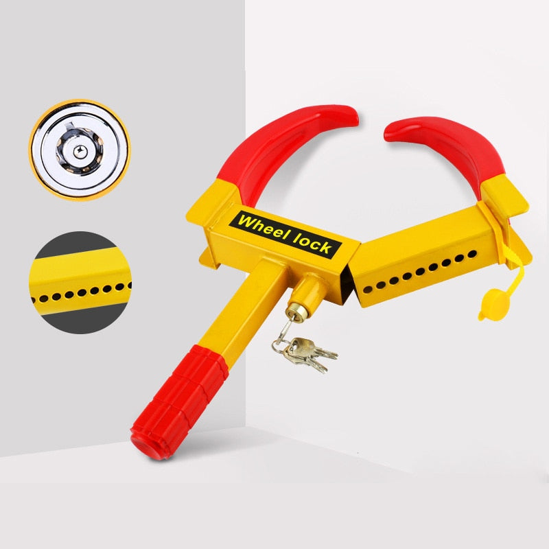 Tyverisikret bil dæk lås