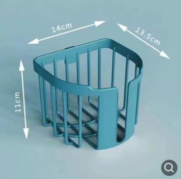 Væghængt toiletpapirholder boks