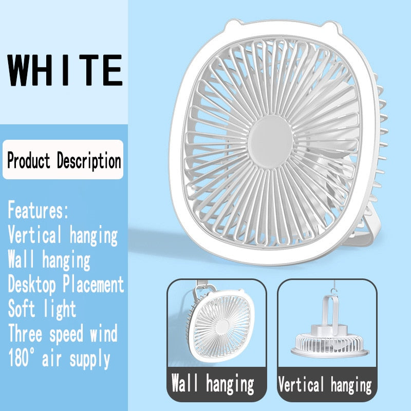 Kompakt Easy Mini Nattlampa USB Air Cooler