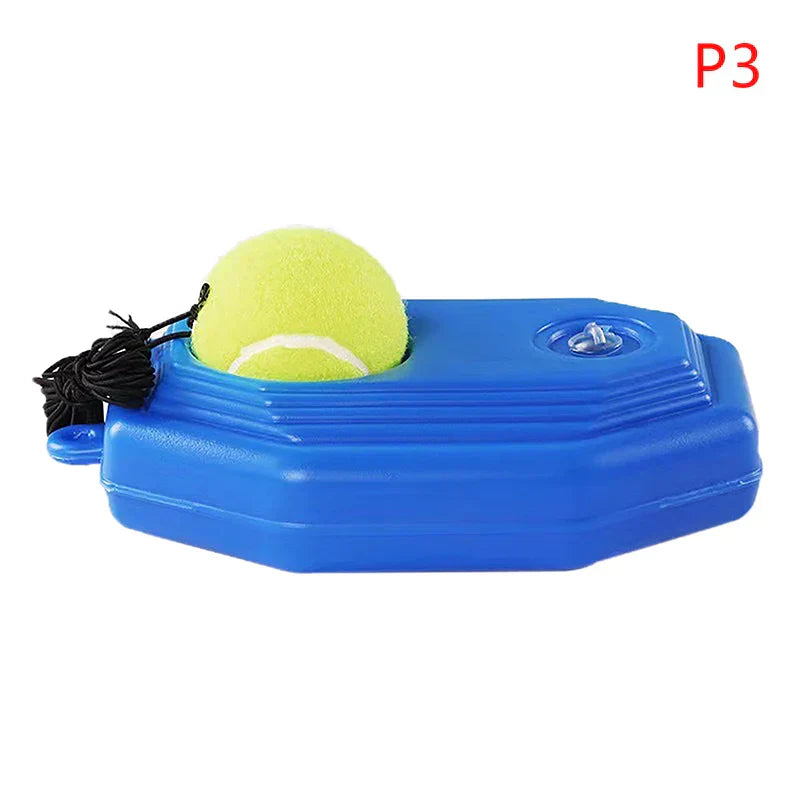 Självtränande tennis tränare med returball och snöre