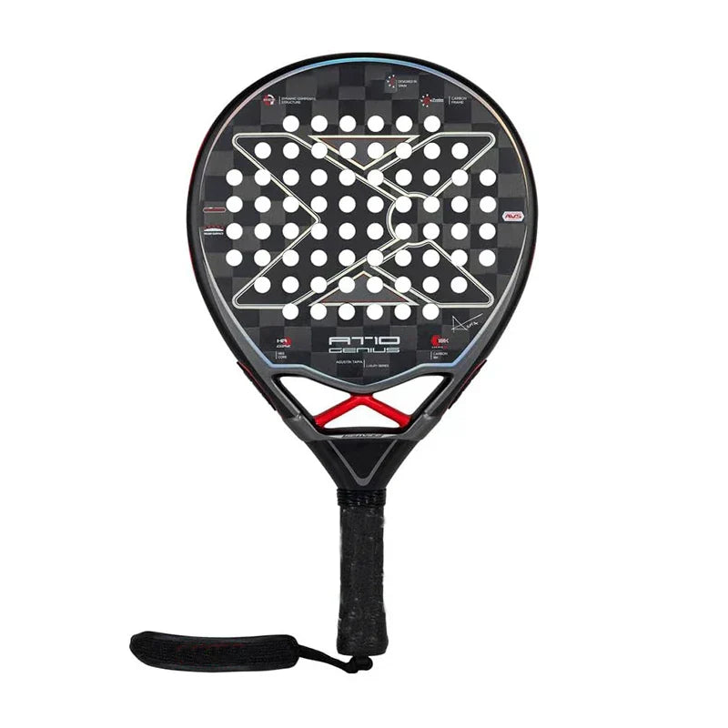 Letvægts Padel Racket i Carbonfiber med EVA Memory Skumkerne