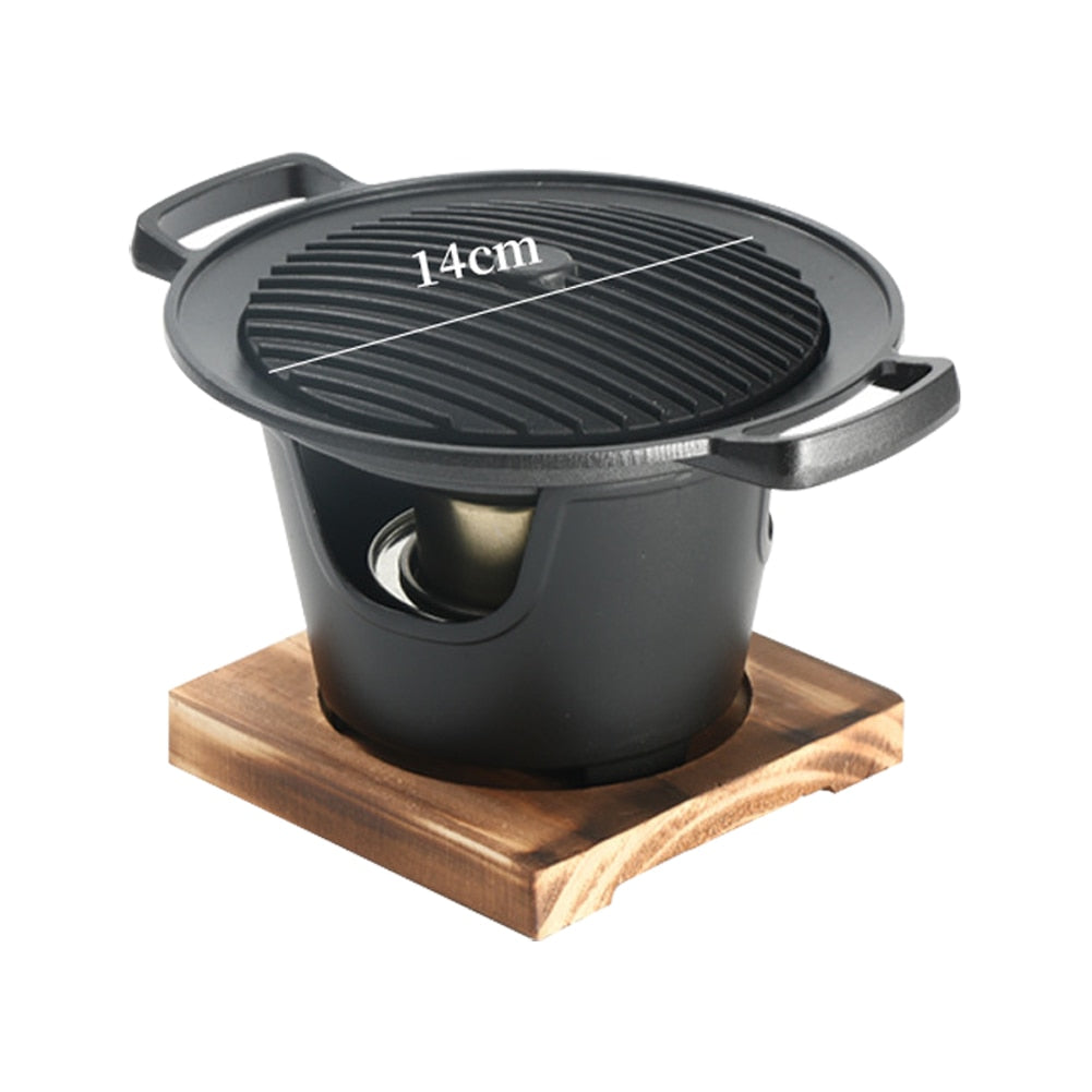 Mini BBQ Non-Stick Japansk Grill