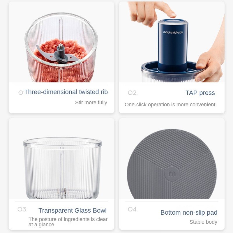 Turbo Elektrisk Bærbar Grinder