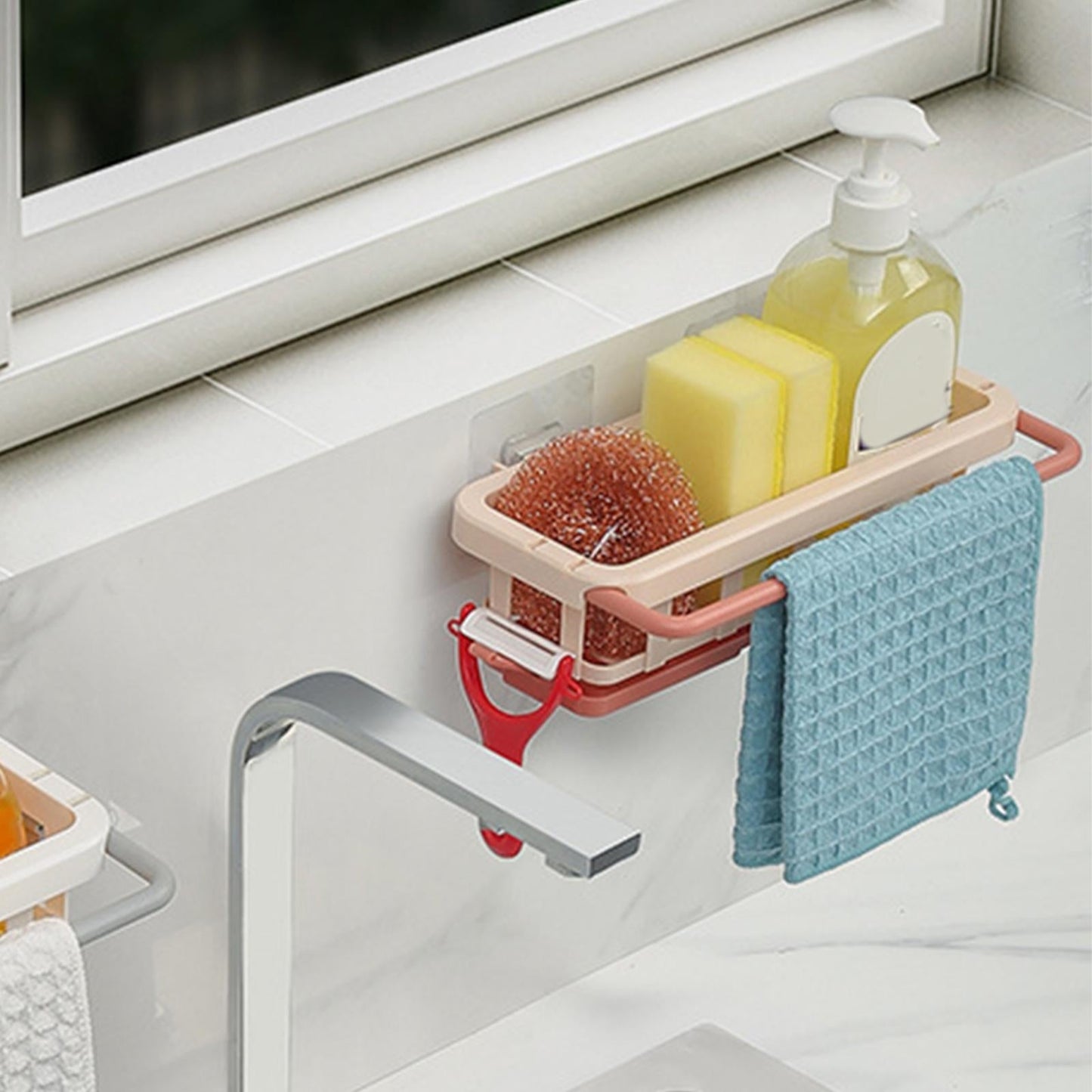 Handy Multifunktionel Vask Organizer Opbevaringshylde