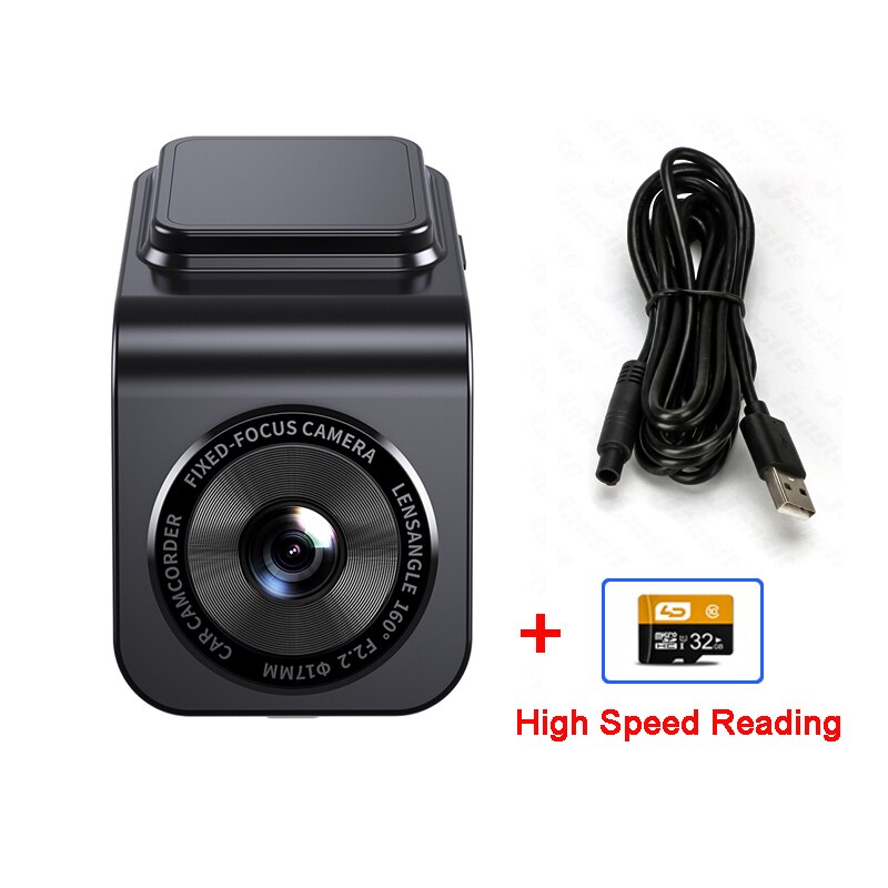 Drive Assist Nattseende Vidvinkel Dash Cam