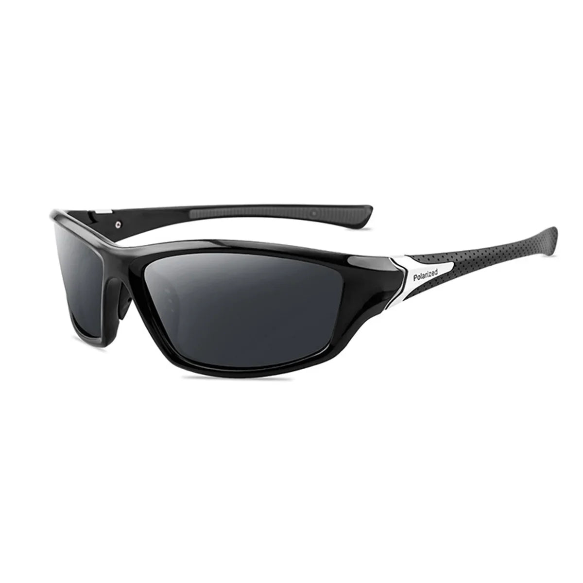 Moderna unisex solglasögon med UV400-skydd och polarisering