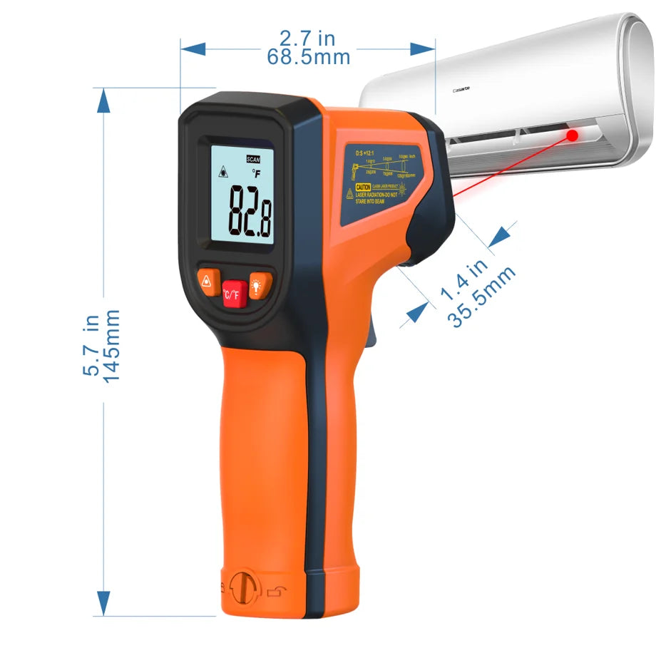 Infraröd lasertermometer