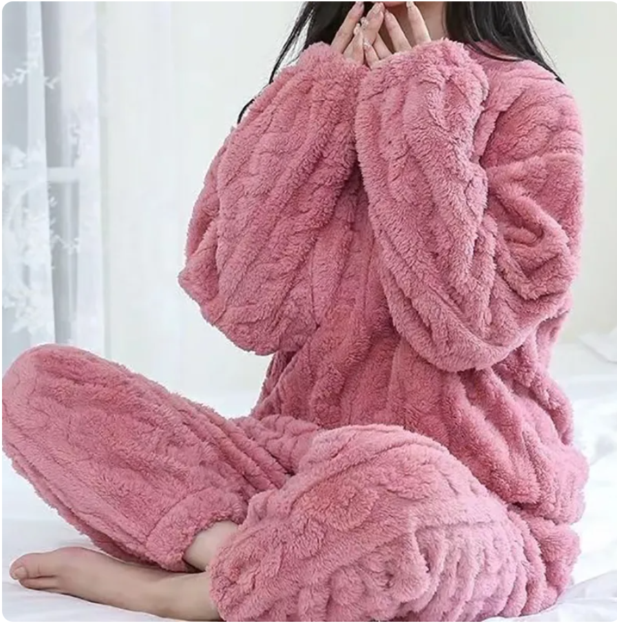 UltraBlød Flannel Pyjamas til Vinter – Komfortabel Nattøj