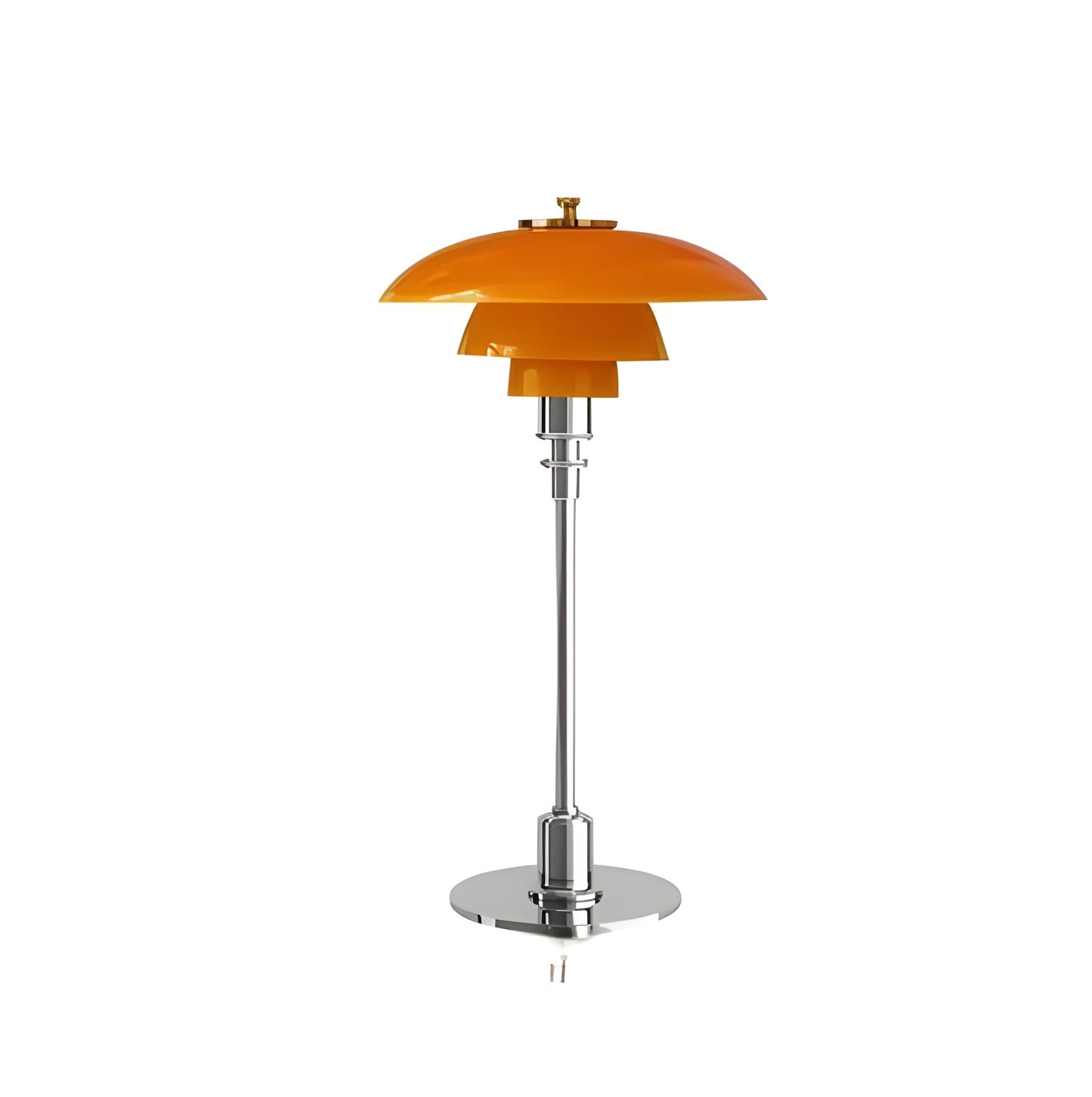Elegant LED Bordlampe i Glas – Skandinavisk Design og Stemning